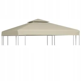 vidaxl-zadaszenie-altany-ogrodowej-310-g-m-bezowe-3x3-m