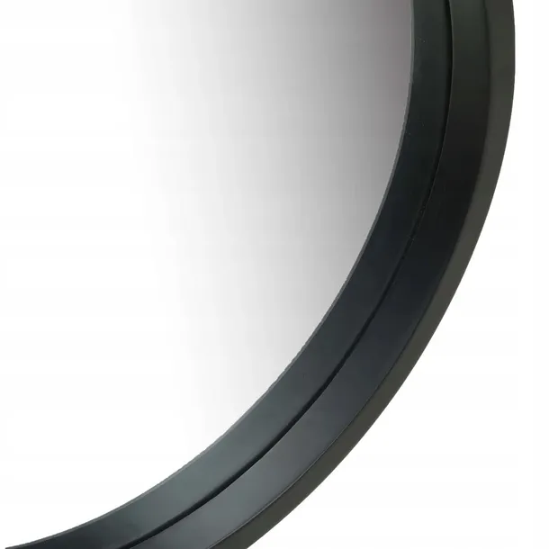 vidaxl-lustro-scienne-na-pasku-40-cm-czarne-ksztalt-kolo