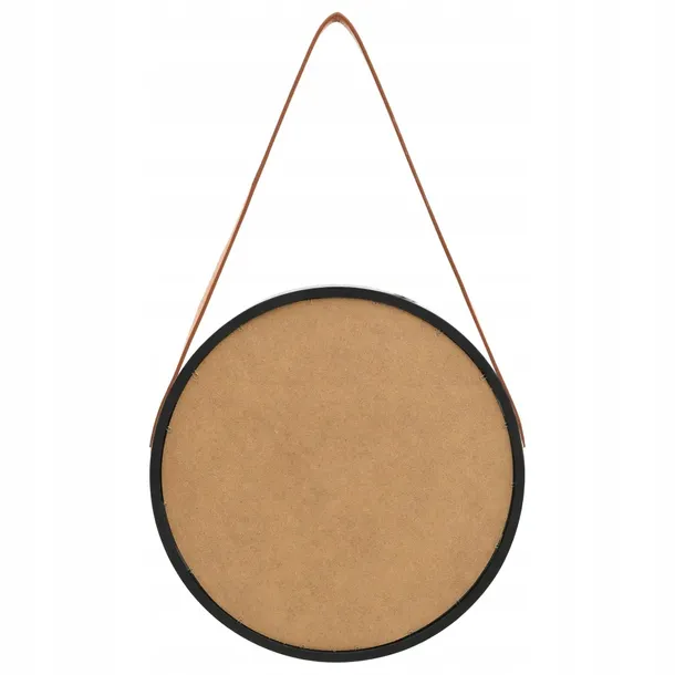 vidaxl-lustro-scienne-na-pasku-40-cm-czarne-wysokosc-1-mm