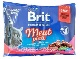 pyszna-karma-dla-doroslych-kotow-brit-premium-mix-mies-w-saszetkach-4x100g
