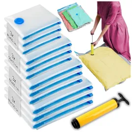 worki-prozniowe-na-ubrania-posciel-duze-male-zestaw-4-rozmiary-12szt-pompka