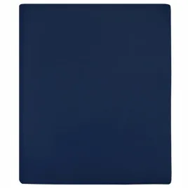 vidaxl-przescieradla-2-szt-granatowe-160x200cm-dzersej-bawelniany