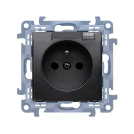 s10-cgz1bcz-01-49a-gniazdo-z-uziemieniem-ip44-z-uszczelka-modul-czarny-klap