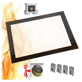 szyba-szklo-zaroodporne-z-dekorem-65x525-czarna-srebrna-ramka-do-kominka