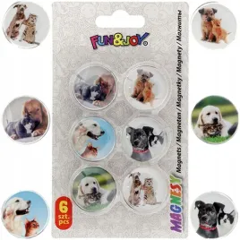magnesy-okragle-szklane-30mm-fun-joy-psy-i-koty-6-sztuk-do-tablic-titanum