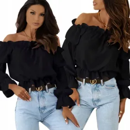 hiszpanka-elegancka-bluzka-damska-oversize-marszczona-falbanka-bufki-l-xl