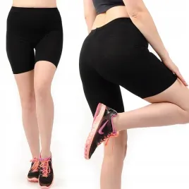kolarki-damskie-krotkie-legginsy-1-2-spodenki-polskie-getry-czarne-3xl
