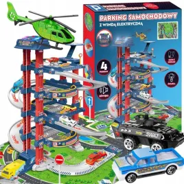 parking-samochodowy-zwinda-elektryczna-garaz-autka