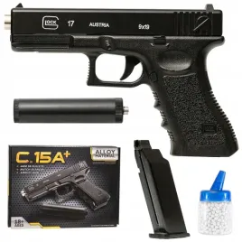 pistolet-metalowy-na-kulki-glock-z-tlumikiem-replika-asg-1000-kulek