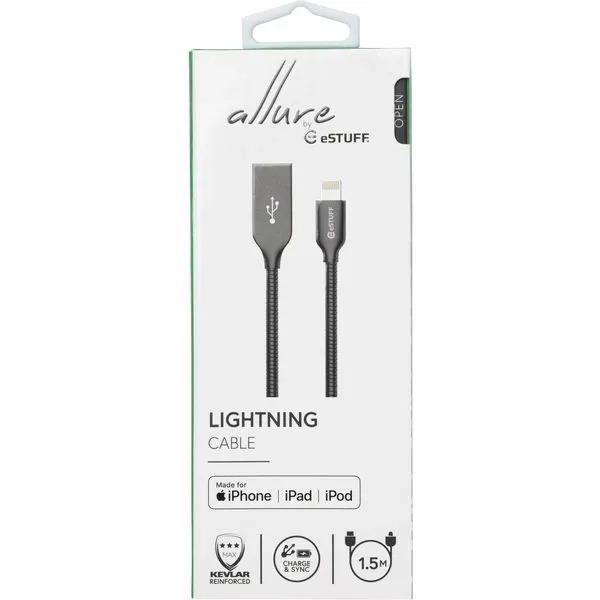 estuff-kabel-lightning-cable-15m-steel-stan-nowy