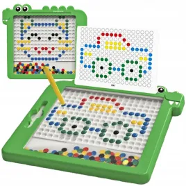 tablica-magnetyczna-dino-board-mozaika-montessori-ukladanka-krazki-magpad