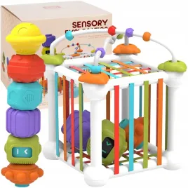 sorter-klockow-elastyczna-kostka-sensoryczna-montessori-gumki-6-klockow