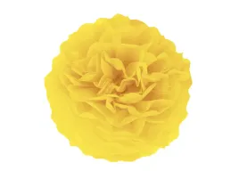 dekoracja-wiszaca-pompon-kwiat-zolty-35-cm-1-szt