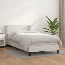 vidaxl-lozko-kontynentalne-z-materacem-biale-ekoskora-100x200-cm