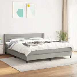 vidaxl-lozko-kontynentalne-z-materacem-jasnoszare-tkanina-180x200cm
