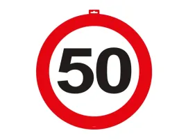 dekoracja-na-drzwi-50-tka-znak-drogowy-urodziny