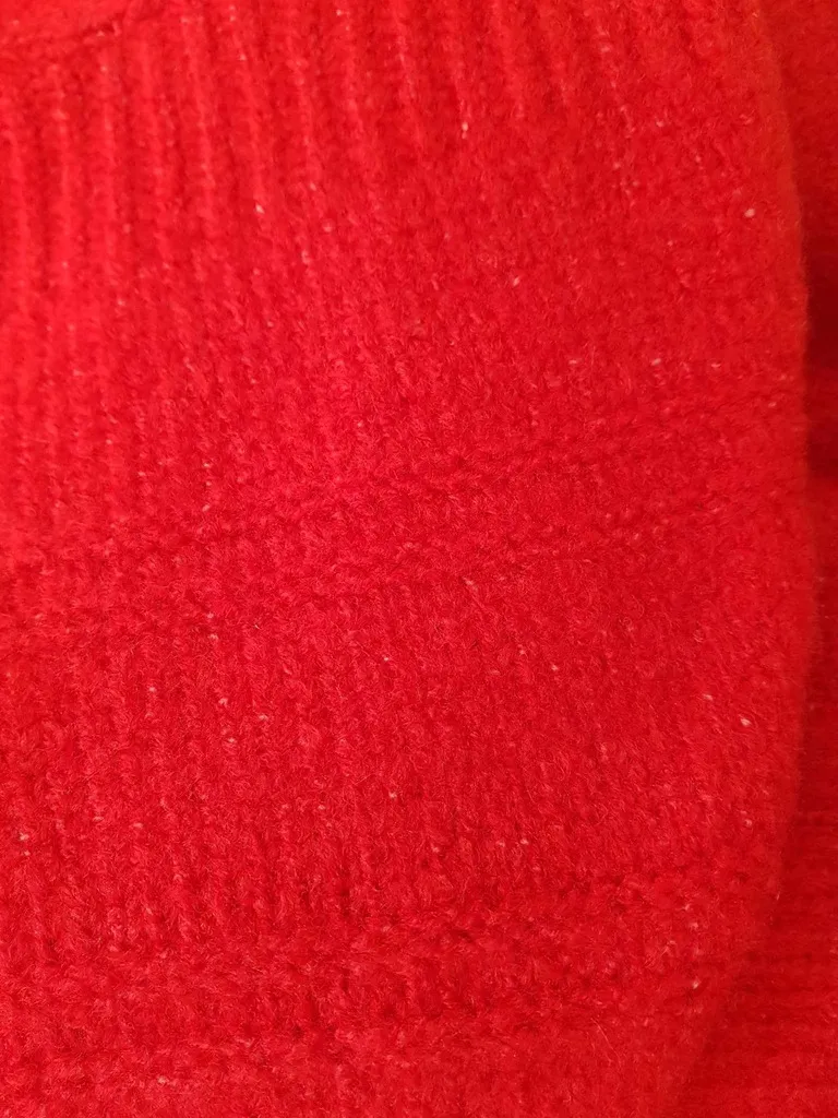damski-sweter-warm-night-czerwony-melanz-oversize