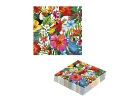 serwetki-hawajskie-tropikalne-ptaki-33-cm-12szt