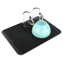 mata-do-suszenia-naczyn-silikonowa-czarna-40x30-cm