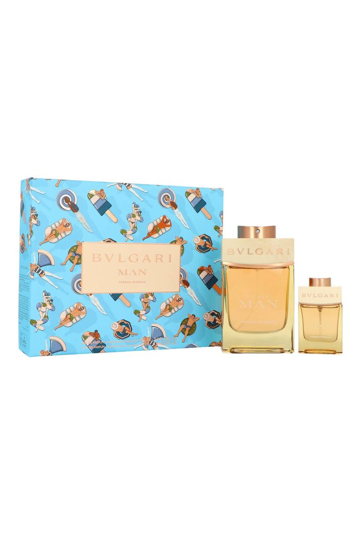 bvlgari bvlgari man terrae essence woda perfumowana 100 ml   zestaw  
