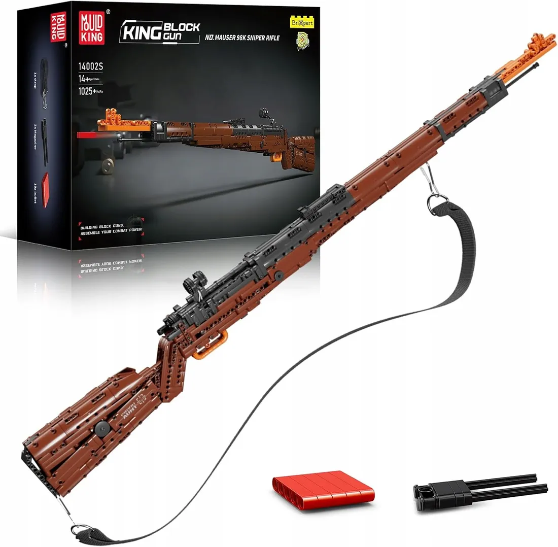 Mould King Mauser Kar 98K Klocki 107cm – 215552084 - ERLI.pl