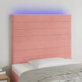 vidaxl-zaglowek-do-lozka-z-led-rozowy-90x5x118-128-cm-aksamit