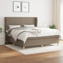 vidaxl-lozko-kontynentalne-z-materacem-taupe-tkanina-180x200-cm