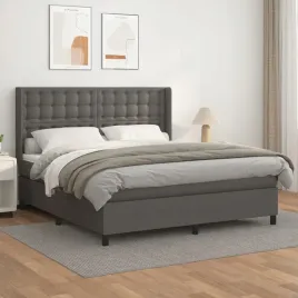 vidaxl-lozko-kontynentalne-z-materacem-szare-ekoskora-180x200-cm