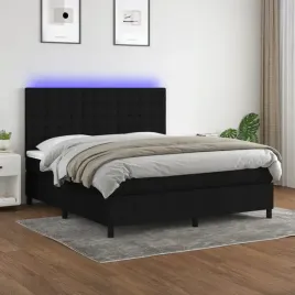 vidaxl-lozko-kontynentalne-z-materacem-czarne-160x200-cm-tkanina