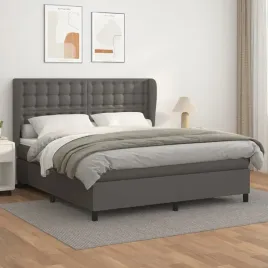 vidaxl-lozko-kontynentalne-z-materacem-szare-ekoskora-180x200-cm