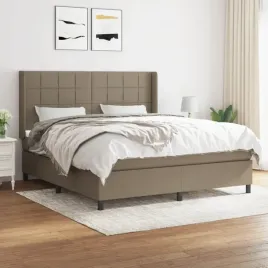 vidaxl-lozko-kontynentalne-z-materacem-taupe-tkanina-180x200-cm