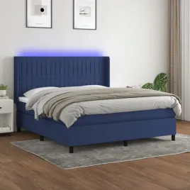 vidaxl-lozko-kontynentalne-z-materacem-niebieskie-160x200-cm-tkanina