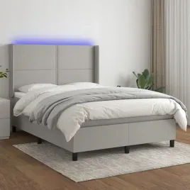 vidaxl-lozko-kontynentalne-z-materacem-jasnoszare-140x190cm-tkanina