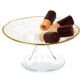 patera-na-tort-szklana-na-nozce-zlota-155-cm