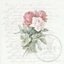 serwetka-vintage-retro-sagen-svd-80083-bukiet-roz-1szt