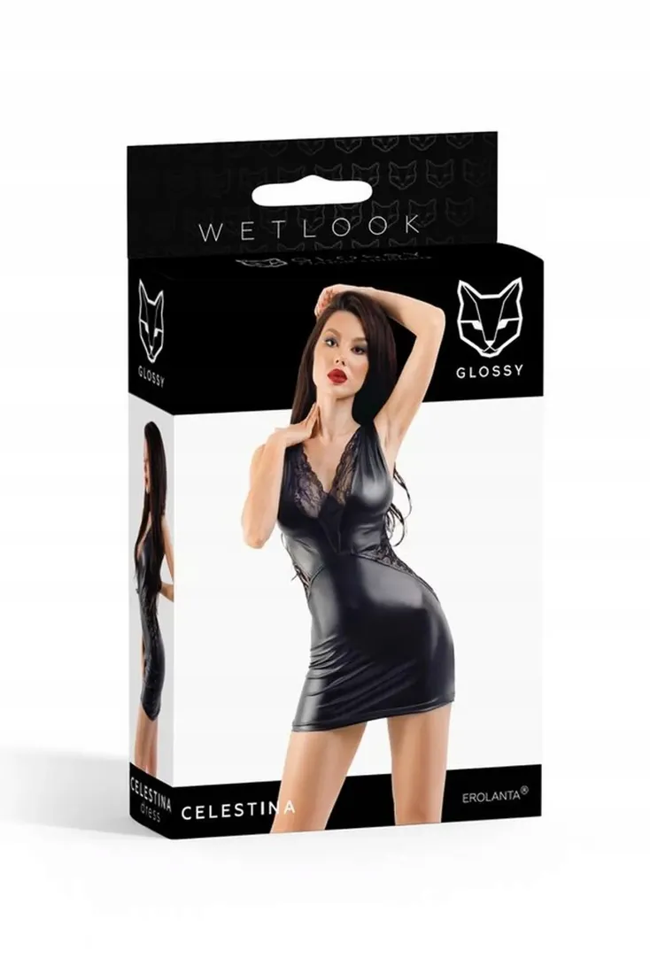 wetlook-dress-celestina-black-s-36-czarny