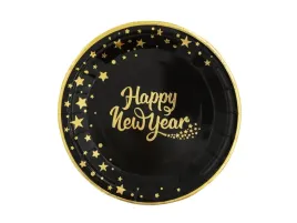 talerzyki-papierowe-na-sylwestra-nowy-rok-happy-new-year-czarne-18-cm-6