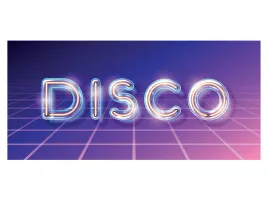 plakat-disco-neon-party-70x33-cm