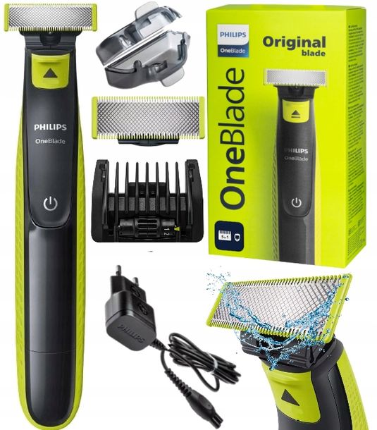 TRYMER PHILIPS ONEBLADE 360 MASZYNKA DO ZAROSTU GOLARKA DO GOLENIA BRODY