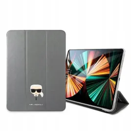 etui-ochronne-do-ipad-12-9-karl-lagerfeld-head-saffiano-srebrne