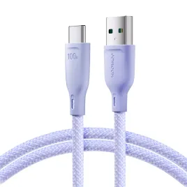 kabel-joyroom-multi-color-series-s-a34-usb-a-usb-c-100w-1m-fioletowy