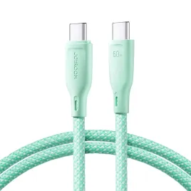 kabel-joyroom-multi-color-series-s-a34-usb-c-usb-c-pd-60w-1m-zielony