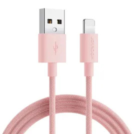 kabel-joyroom-colorful-data-cable-s-2030m13-usb-a-lightning-2-4a-2m-roz