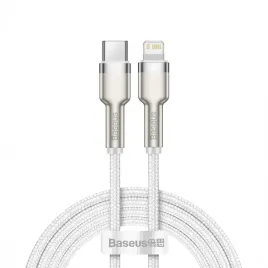 kabel-baseus-cafule-series-metal-data-usb-c-lightning-20w-pd-1-m-bialy
