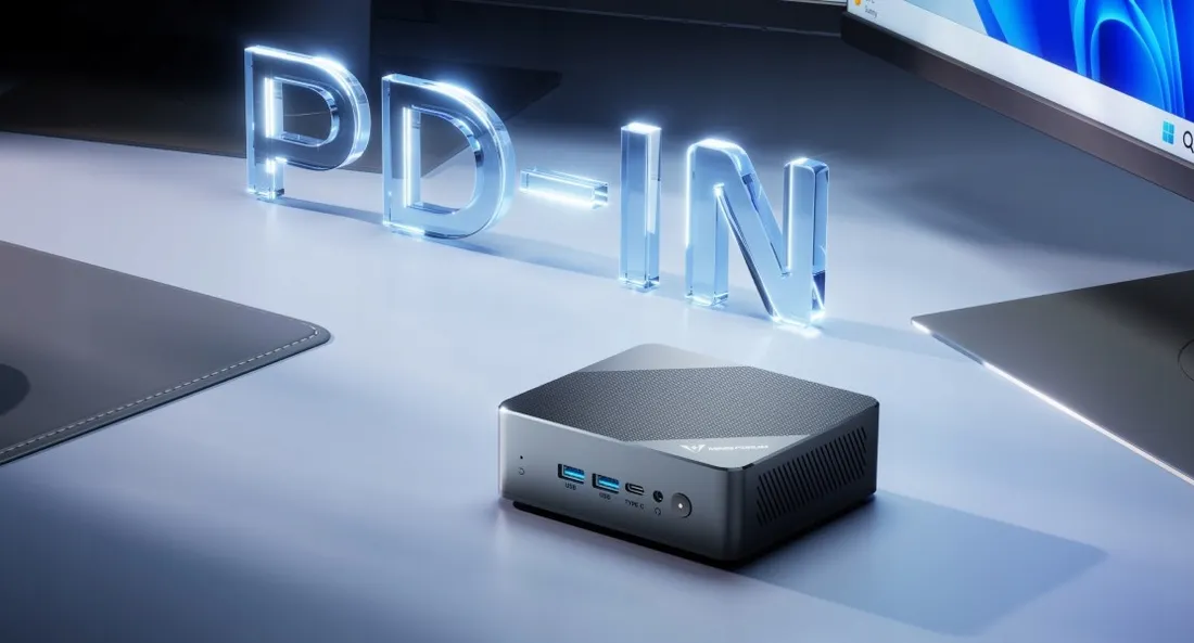 Mini komputer PC UN100P Intel N100 16GB DDR4 512GB M.2 Windows 11