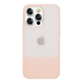 kingxbar-plain-series-rozowy-etui-silikonowe-do-iphone-13-pro