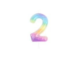 swieczka-cyferka-kolorowa-ombre-2-dwa