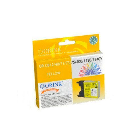 Tusz Orink LC1240 Y do Brother 12 ml Yellow