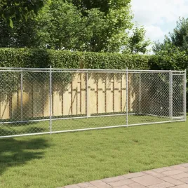 vidaxl-klatka-dla-psa-z-drzwiami-szara-8x2x15-m-stal
