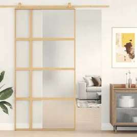 vidaxl-drzwi-przesuwne-zlote-1025x205-cm-mrozone-szklo-esg